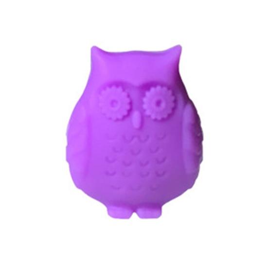 6 шт. Силиконовые маркеры для напитков в виде совы Бар Бокалы для шампанского Коктейли Мартини Бокал для вина