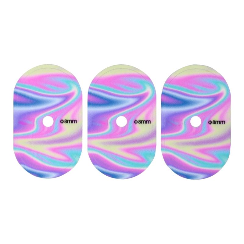 Наклейки на ниппели велосипедных шин Наклейка на воздушный сосок шины Фиксирующие наклейки на ниппели Защитные накладки Универсальные наклейки-подкладки на ниппели велосипеда