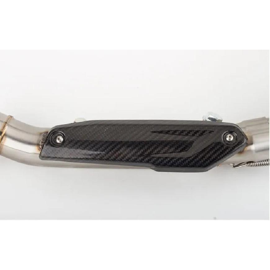 Slip On For BMW F900 F900R F900XR Motorcycle Exhaust Modified Muffler Escape Carbon Fiber Anti ScaldingBoard