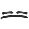 Car Glossy Black Front Bumper Lip Chin Spoiler Splitter Body Kit Universal