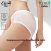 Etam Women's Seamless Combed Cotton Mid-Waist Briefs