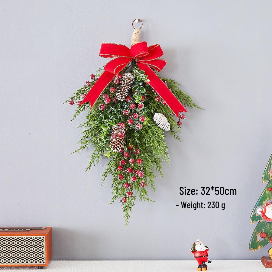 Старик Снеговик Деревянная Лестница и Буквенная Вывеска Рождественские Елочные Украшения для Украшения Двери и Окна