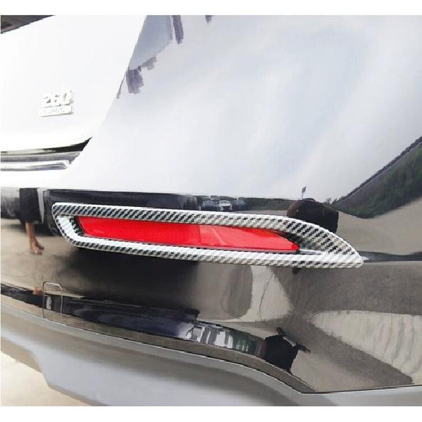 For Honda Accord 11th -2024 Carbon Fiber Car Rear Fog light Decor Frame Trim