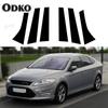 6 шт. Наклейки на стойки кузова и рамки окон дверей для Ford Mondeo MK4 2008 2009 2010 2011-2013 Декоративные накладки на стойки B C