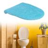 Крышка для унитаза в ванной, коврик для сиденья унитаза, эластичные края, впитывающий протектор для ванной комнаты
