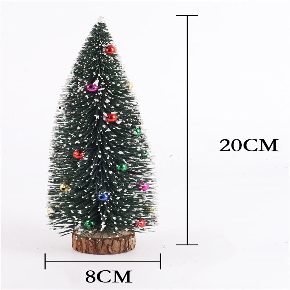 15/25cm Mini Christmas Tree Fake Pine Trees DIY Photo Prop for Home Decoration 2025 New Year Gift DIY Craft Desktop Xmas Decor