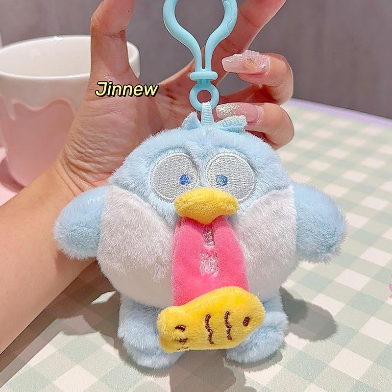 Плюшевый зверёк Причудливый брелок Идеален для весёлых подарков с яркими красочными персонажами