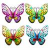 Metal Butterfly Wall Decor Outdoor Fence Wall Art Decoration,hanging Garden Patio Living Room Bedroom Terrace Balcony,gifts for Family and Friends