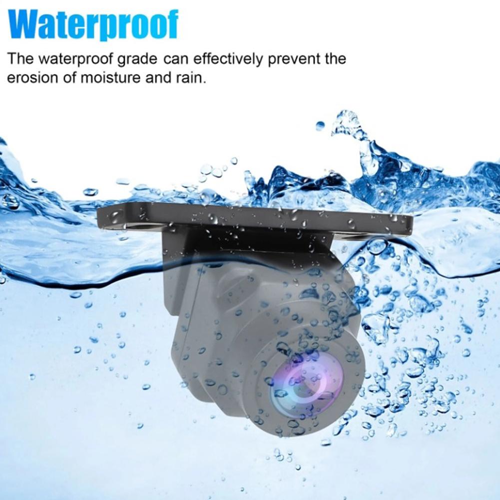 AHD720/CVBS Автомобильная камера заднего вида с широким углом обзора 170°, регулируемым ночным видением и защитой от помех, водонепроницаемая камера для парковки автомобиля