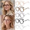 New Eye Protection Anti-Blue Light Glasses UV Protection Ultra Light Frame Eyeglasses Round Frame Women Glasses Women