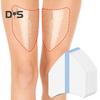 30/50 шт. V-образные невидимые пластыри для бедер, подтягивающие кожу, укрепляющие, против натирания, водонепроницаемые прозрачные пластыри для ног и тела