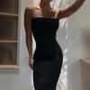 Summer Dress Spaghetti Strap Sexy Backless Sleeveless Club Party Gown Slip Dresses S-L