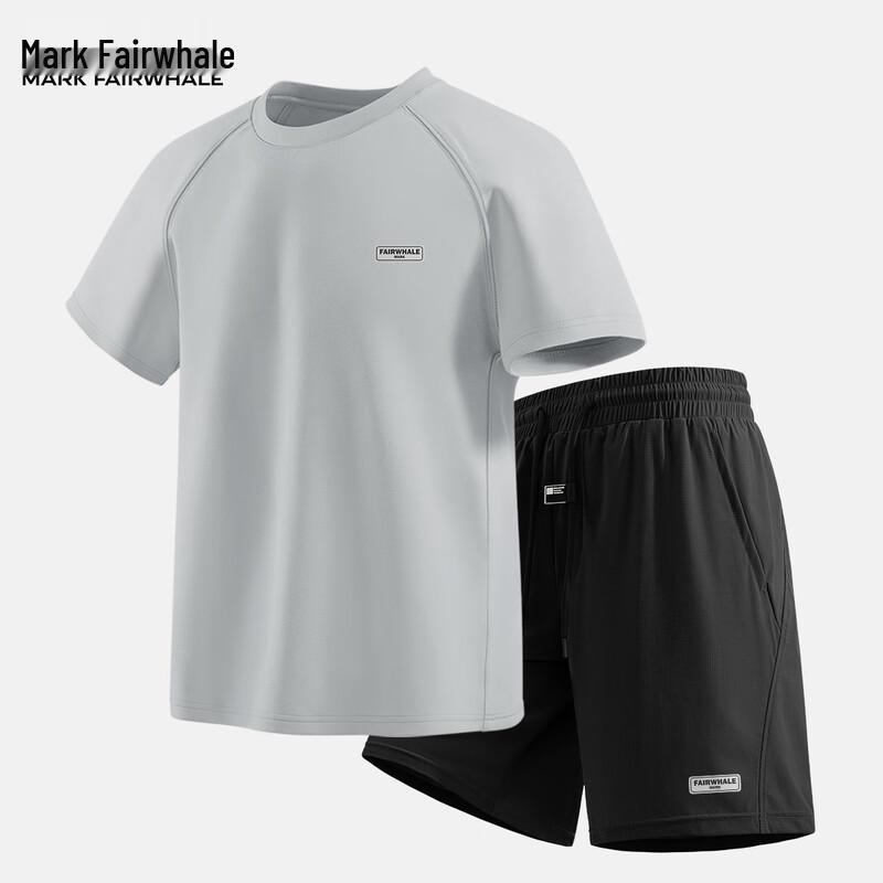 Mark Fairwhale Men's 2025 Summer Ice Silk Sport Suit