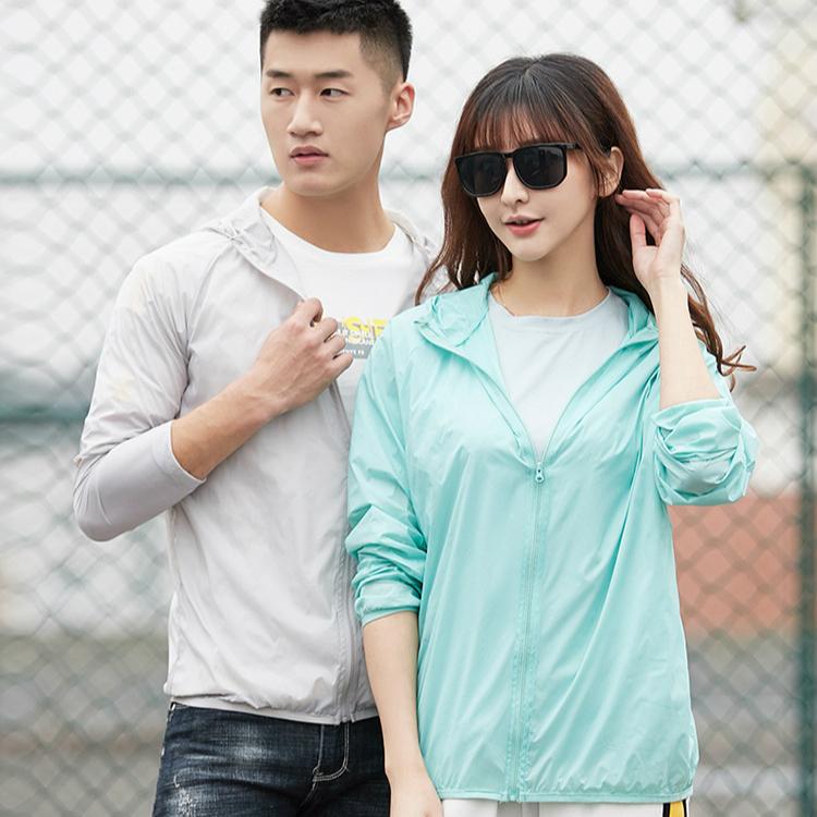 Унисекс солнцезащитная одежда, быстросохнущая супертонкая куртка для мужчин и женщин, пальто с капюшоном и защитой от ультрафиолета, верхняя одежда