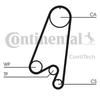 CONTITECH TIMING BELT DAEWOO 0.8