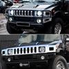Gtinthebox Clear / Smoked Lens Car Front Bumper Turn Signal Light Housing Shells For 2003-2009 Hummer H2 SUV SUT, No Bulb/Socket
