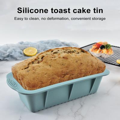 Силиконовая форма для хлеба с антипригарным покрытием, не содержащая бисфенола А, противень для домашнего хлеба, торта, тостов, мясного рулета, пищевой, легко демонтируемый, многоразовый кухонный аксессуар