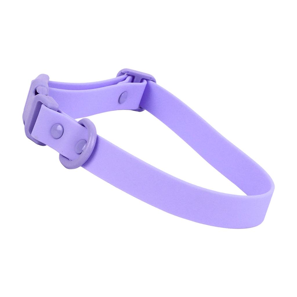 Adjustable Dog Collar Waterproof Rustproof Easy to Clean Soft Flexible Comfortable PVC Dog Collar for Dogs Cats Pets