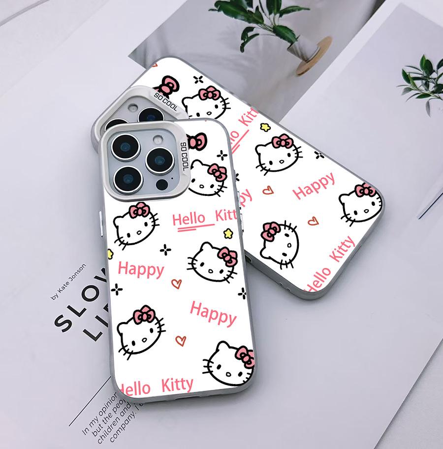 Чехол для телефона Hello Kitty - Милый белый дизайн Sanrio для Apple 16