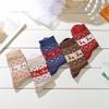 Female Autumn Winter Fur Circle Cartoon Cute Christmas Elk Mid Tube Socks