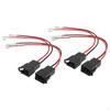 4x PC2-805 Speaker Adaptor Cable Wire Harness Connector Plugs Auto Audio Wiring Harnesses Automotive