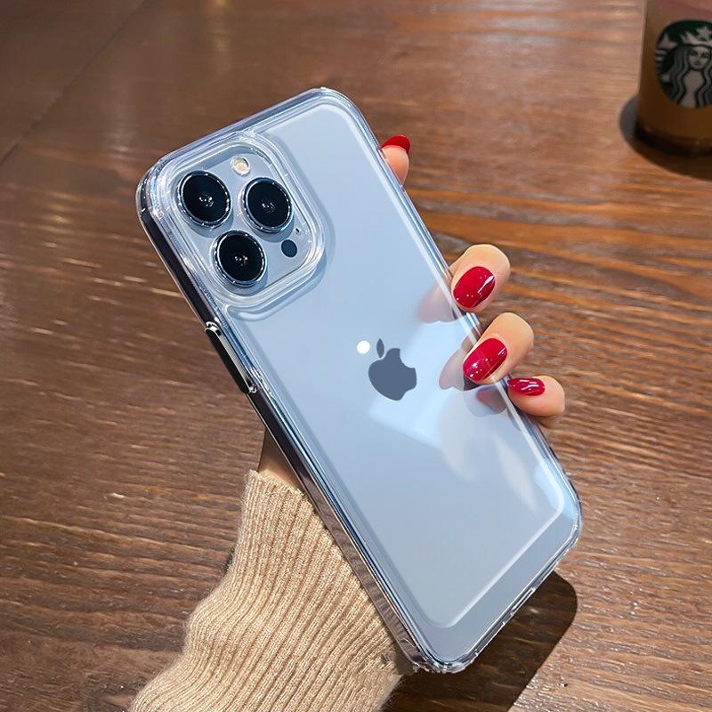 High-transparent Acrylic Apple 16 Mobile Phone Case Transparent IPhone 15 Promax Suitable for 14/XR/XSMAX