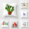 Cartoon Character Printed Pillowcase Car Ornaments Office Living Room Home Pillowcase