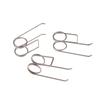 3Pcs Double Torsion Spring For Trash Can Stainless Steel 1.0Mm Wire Diameter 11Mm Outside D Strong Torsional Spring