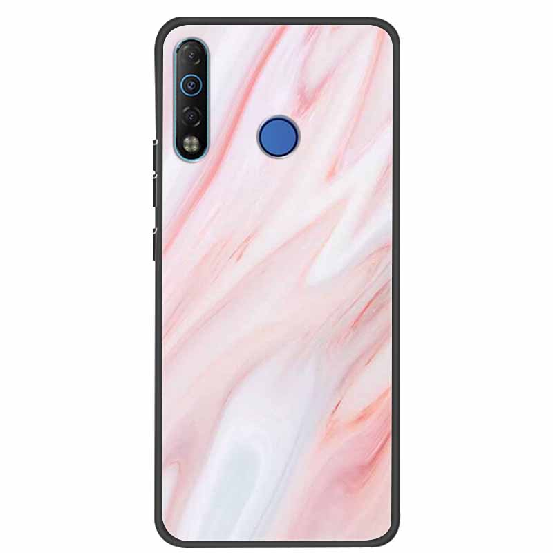 Для Tecno Camon 12 Air CC6 Чехол Силиконовый Мягкий ТПУ Задняя Крышка Для Tecno Camon 12 Air Чехол Мраморный Чехол Для TECNO Spark 4 Чехлы