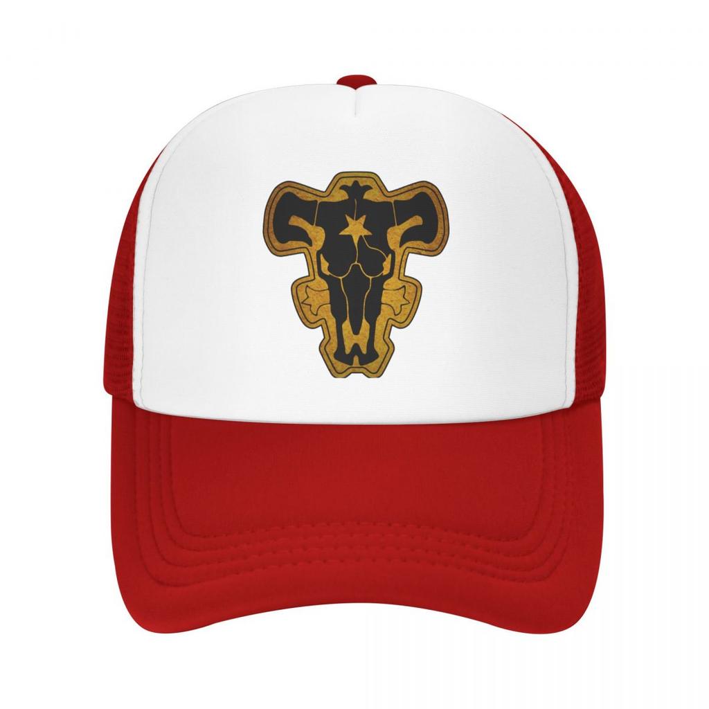 Бейсбольная кепка с логотипом Black Bull Squad, регулируемая защита от солнца в стиле аниме, манга, черный клевер, шляпа дальнобойщика, весенние кепки Snapback