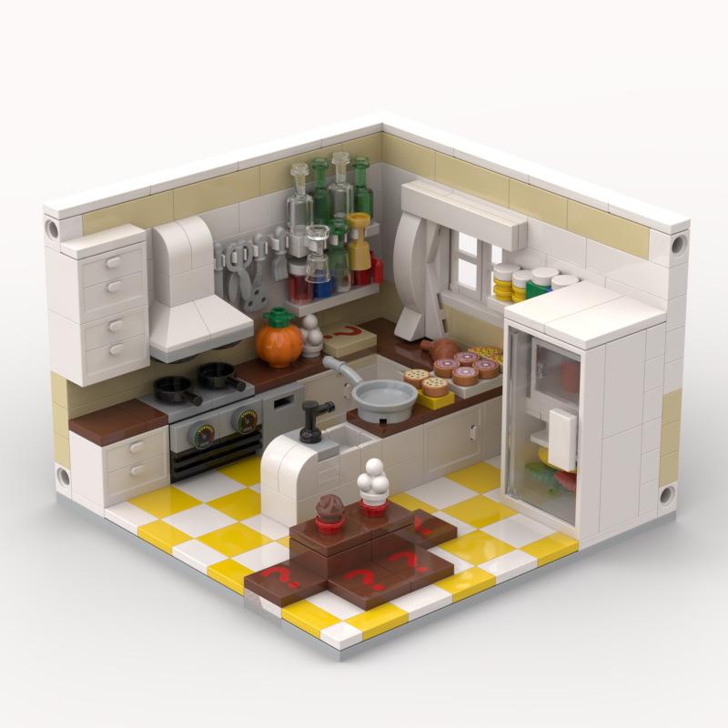 Вид с улицы Угловая комната Бар Кухня Спортзал Сцена Сделай сам Сборка Праздничный подарок Украшение Строительный блок