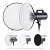 Studio Photography 41cm 16 Inch Speedlite Strobe Lighting Diffuser Beauty Dish Lampshade Bowens Mount with Reflector