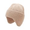 Crochet Beanie Cap Bonnet Winter Hat Outdoor Earflap Cap  for Men Women