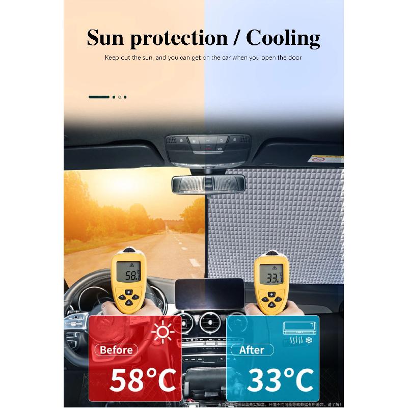 Full Coverage Sunshades For Ford Explorer U502 MK5 2011~2019 Classic Windshield Window Full Surround Visor Shaby Car Accessories