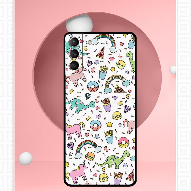Чехол с рисунком динозавра для Samsung Galaxy S24 Ultra S20 S21 S22 S23 S25 Ultra S9 S10 Plus S25 FE Чехол Funda