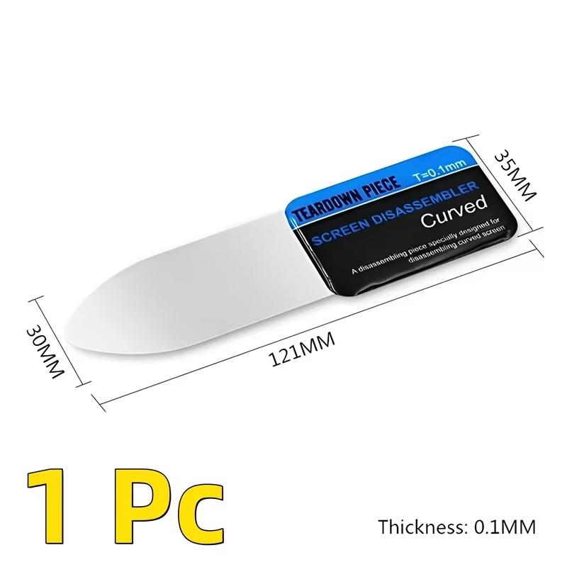 1-3Pcs Mobile Phone Curved LCD Screen Spudger Opening Pry Card Tools Ultra Thin Flexible Mobile Phone Disassemble tools