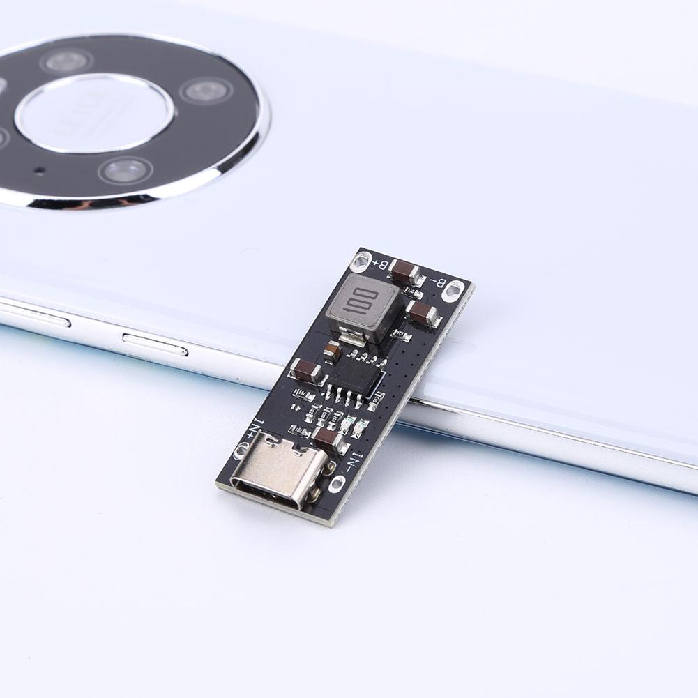 IP2312 Плата быстрой зарядки литиевой батареи 3А 5В до 4,2В 4,35В Type C Модуль зарядного устройства для полимерной троичной литиевой батареи с индикацией