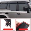 Для Toyota Land Cruiser Prado J250/Lexus GX 550 2024 2025 Автомобильные Аксессуары PC Дефлекторы Окон Ветровики Защита от Дождя Солнца Ветра 6 шт.