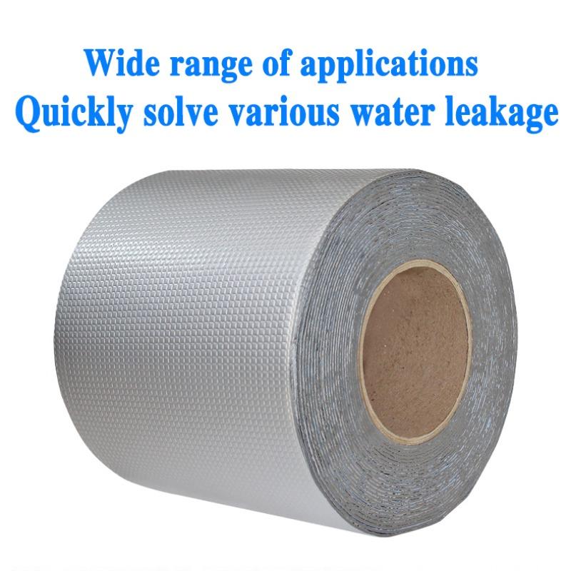 Сильная антипротечка водонепроницаемая лента алюминиевая фольга заплатка клей трещина ремонт герметик бутиловая уплотнительная лента остановить утечку