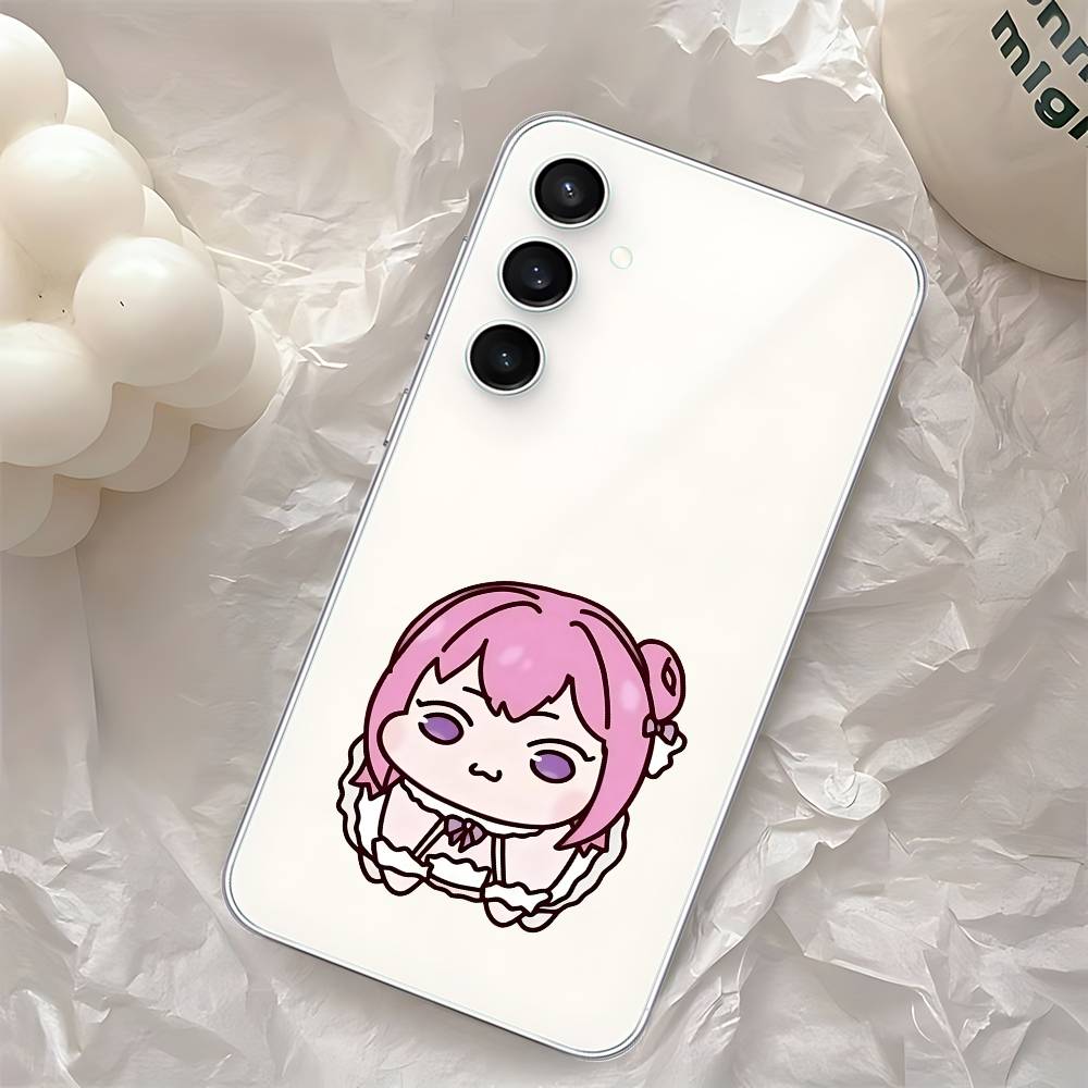 Cute D-doro Nikke Doro Phone Case For Samsung Galaxy S21 S22 S23 S24 S25ULTRA FE Ultra Plus5G A52S Transparent Cover