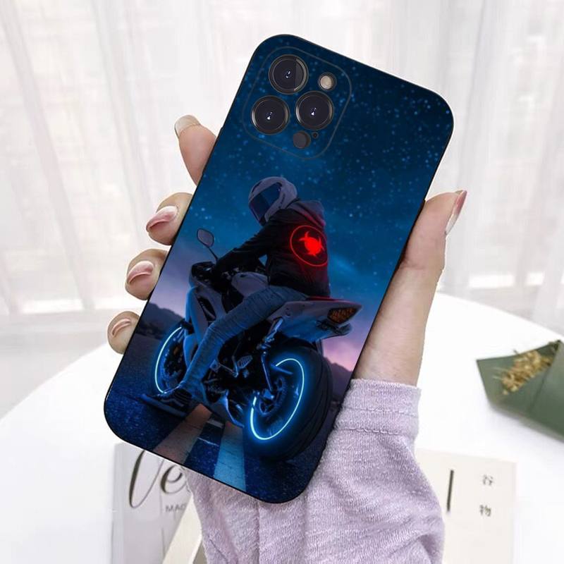 Мотоциклетный спортивный чехол для телефона iPhone 8 7 6 6S Plus X SE 2020 XR XS 14 11 12 13 Mini Pro Max мобильный чехол
