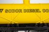 Bachmann HO Scale Thomas the Tank Engine Car Diesel Tank Car Railway Model Freight Yellow 28-77008 Car,