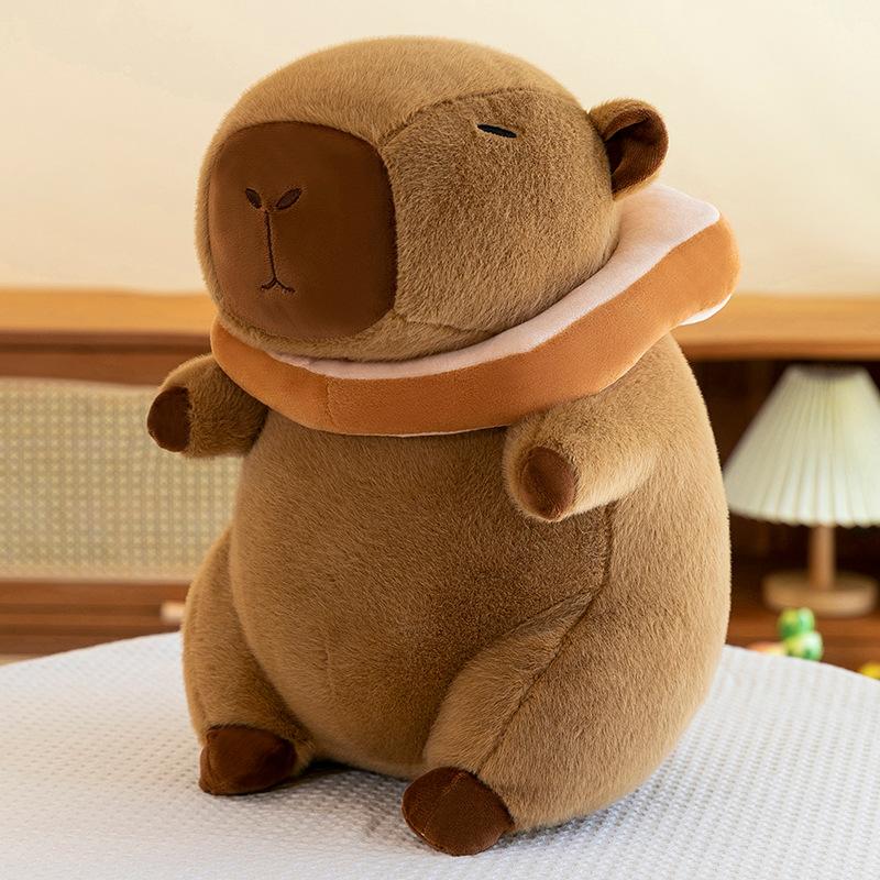 Popular Kapibara Doll Internet Celebrity Tortoise Backpack Multi-style Water Guinea Pig Ugly Cute Plush Toy Doll