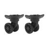 2pcs Replacement Luggage Wheel for Repairing Easy To Install Universal Suitcase Caster for