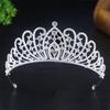 Water Diamond Crown Bride Headband Birthday Baroque King Crown Hair Band Girl Photo Hairpin High End Girls' Headwear