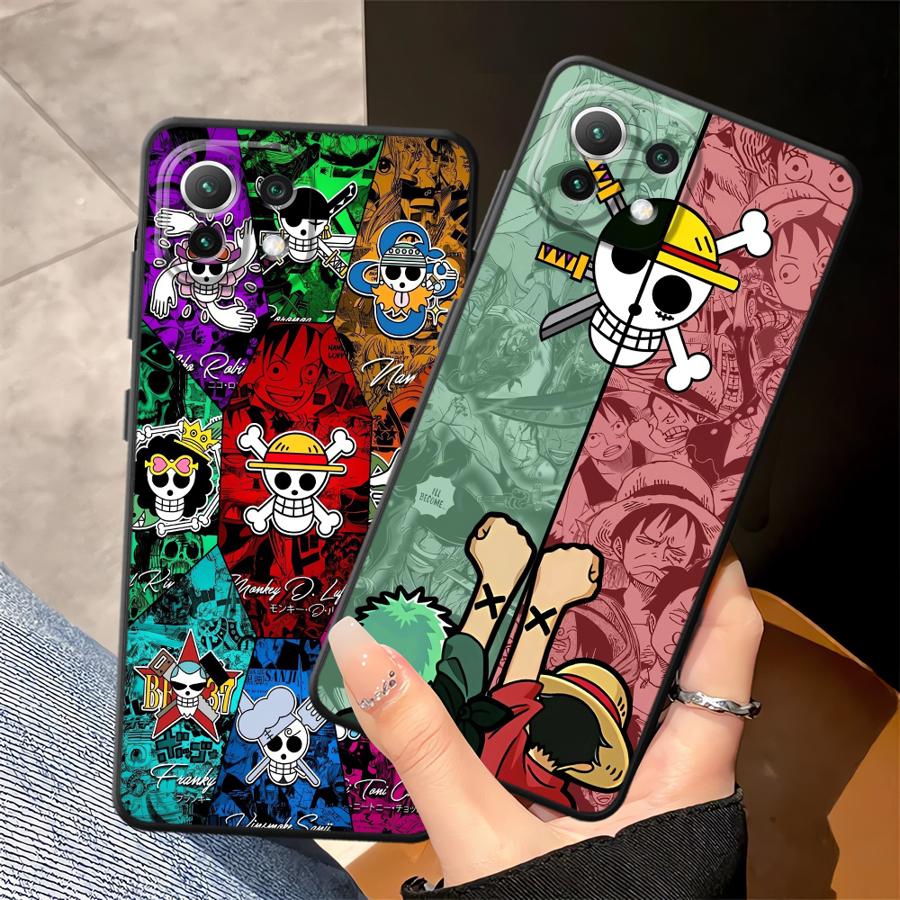 Чехол для телефона Funda для Xiaomi Mi 13 Lite 15 Pro 12 14 11T 10T 12X 12T Pro 11 Аниме One Pieces
