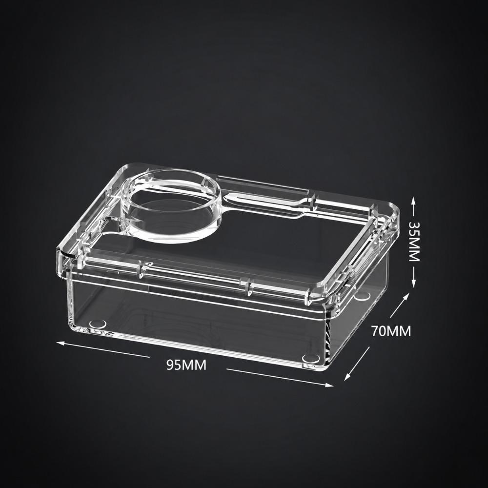 Escape-Proof Pet Feeding Bowls Easy Clean Reptile Feeder Dish Habitat Accessories
