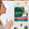 Air Fryer Magnetic Cooker Cheat Sheets Perfect Temperature Cooking Time Guide Magnet Cookbook for Meat Beef Chicken