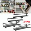 2/4PCS Hanging Kitchen Shelf Spice Shelf Wall-Mounted Kitchen Cupboard Doors