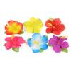 70 Pcs Hawaiian Luau Leis Decorations Supplies -Hibiscus Flowers Necklace Simulation Leaf Tropical Party Decoration Supplies
